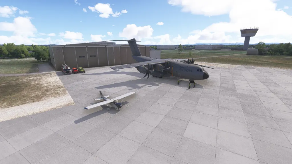 LFSX Aérodrome militaire de Luxeuil Saint-Sauveur pour MSFS2024